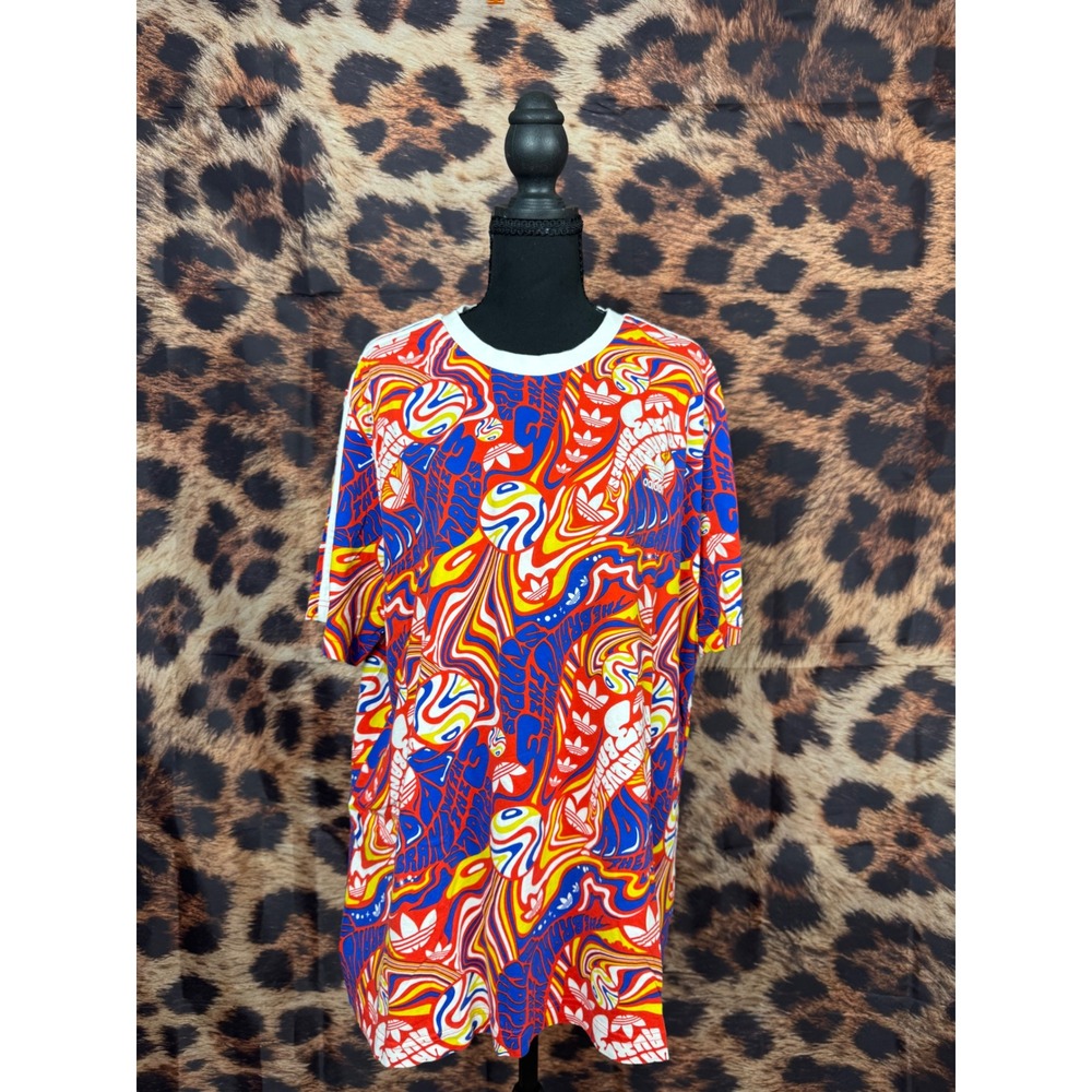 Adidas Originals Escapism All Over Print ESC AOP Trefoil Graphic T-Shirt